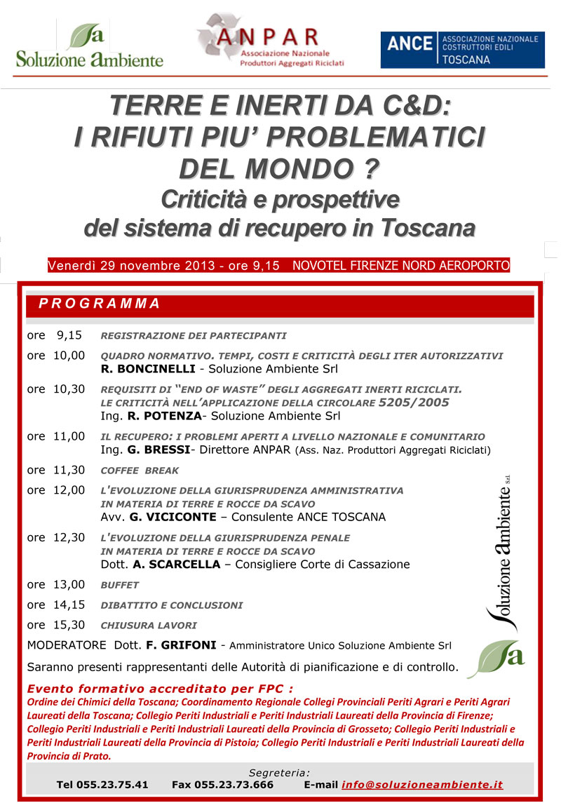 Gestione rifiuti problematici